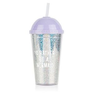 Double Wall Plastic Straw TumblerHLT-2089-16
