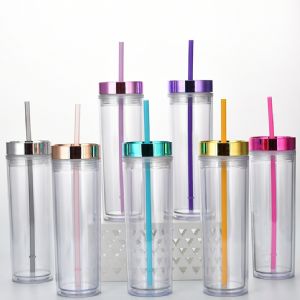 DW Plastic Straw TumblerHLT-2014U Plastic Straw Tumbler