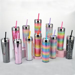 DW Plastic Straw TumblerHLT-2014 Plastic Straw Tumbler