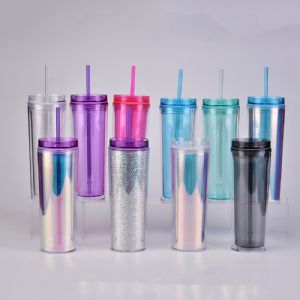DW Plastic Straw TumblerHLT-2083  DW Plastic Straw Tumbler