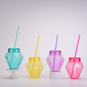 SW Plastic Straw TumblerHLT-1008 Plastic Straw Tumbler