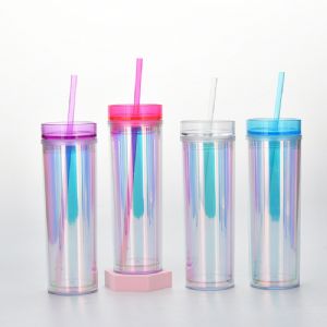 DW Plastic Straw TumblerHLT-2014 Plastic Straw Tumbler
