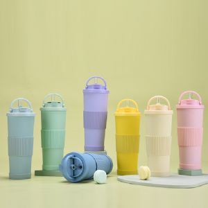 830mL Wearing a Waistcoat Double-drink Milk Tea in a Steel CupHVT-038TD Vacuum Tumbler