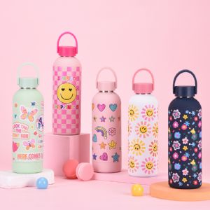 500ml Vacuum Bottle with Handle LidHVB-089MP Vacuum Bottle