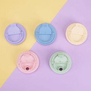 Milk Tea Cup with a Bouncing Cup LidHHW-P071 Bouncing Cup Lid