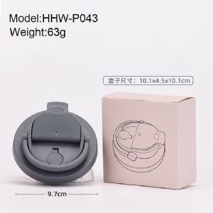 Portable Handle for the Lid of a Milk Tea CupHHW-P043 Handle Lid