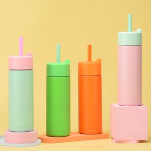 650ml  a Straw Insulated CupHVT-040-22 Vacuum Tumbler