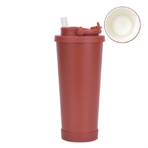 710ml Ceremic Coating Jumping Straw CupHVT-044CD Vacuum Tumbler