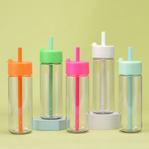 740ml Tritan Plastic Straw TumblerHPC-1075 Plastic Tumbler